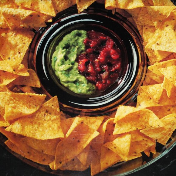 Crystal Dipping Bowl | Contemporary Design Chip & Dip Bowl | Polish Crystal - Picture 2 of 5